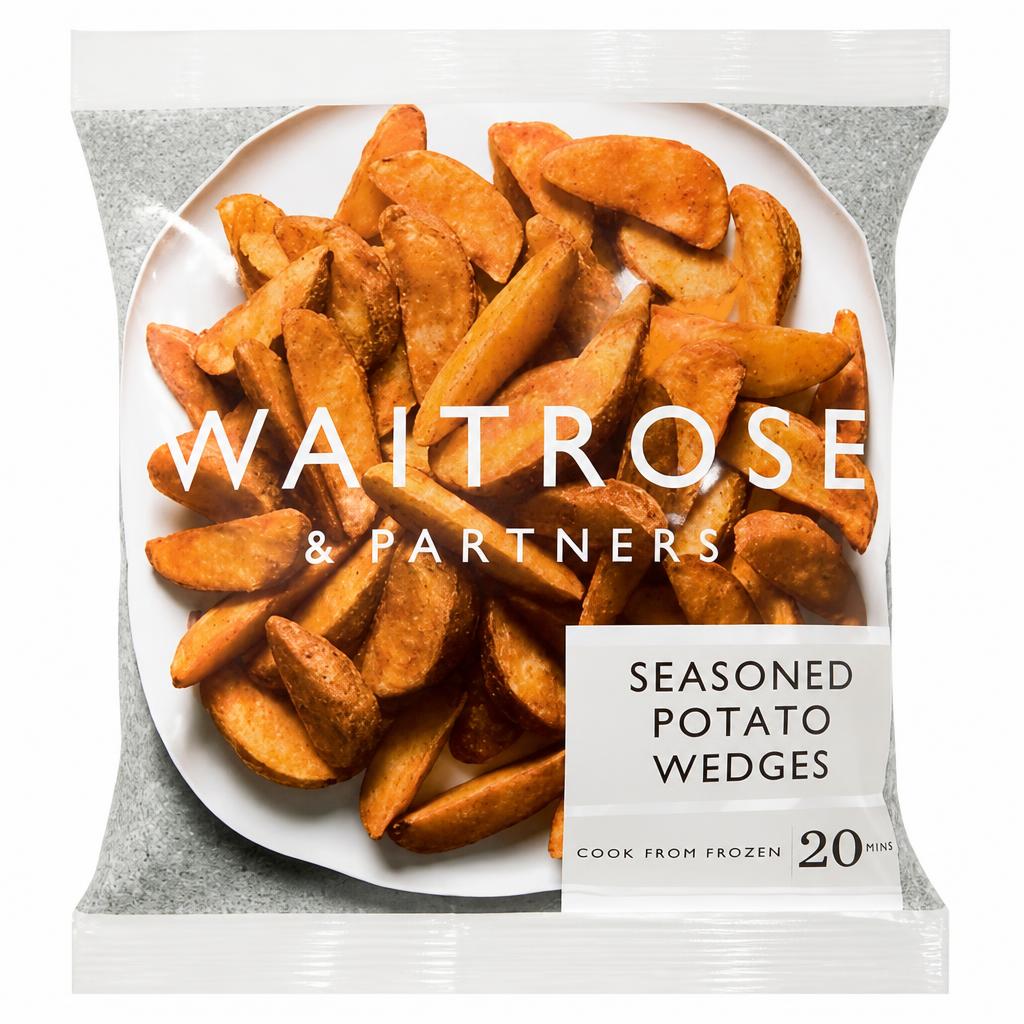 Waitrose Frozen Seasoned Potato Wedges