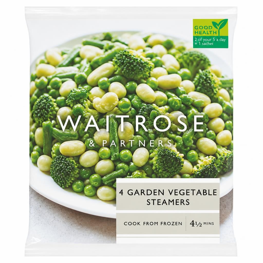 Waitrose Frozen Garden Vegetable Steamers