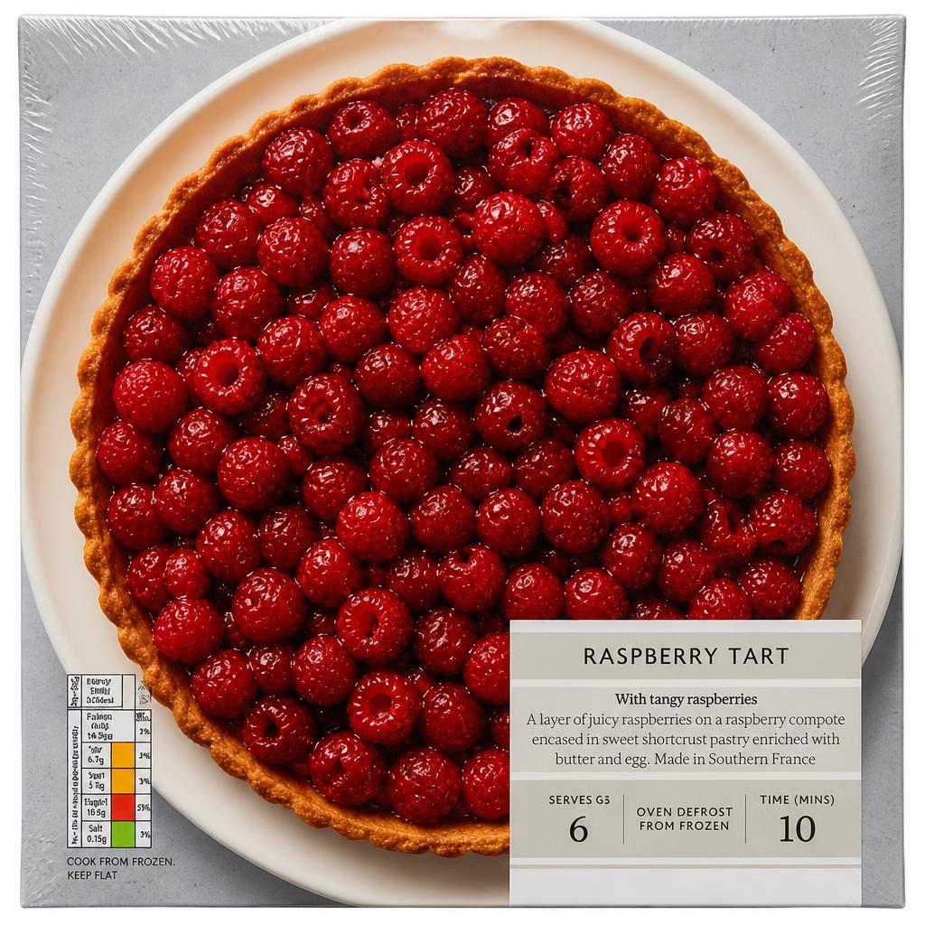 Waitrose Frozen Raspberry Tart