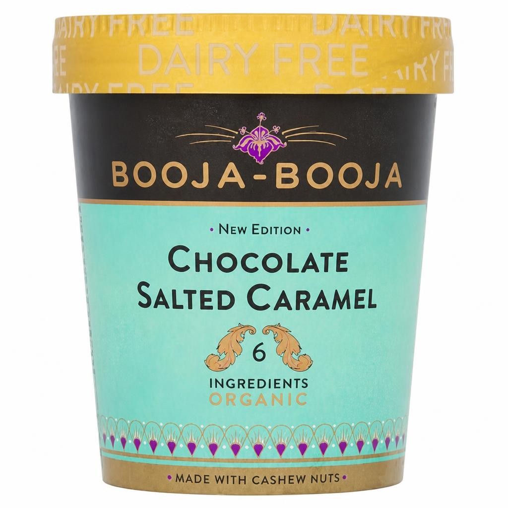 Booja-Booja Vegan Choc Salted Caramel Ice Cream