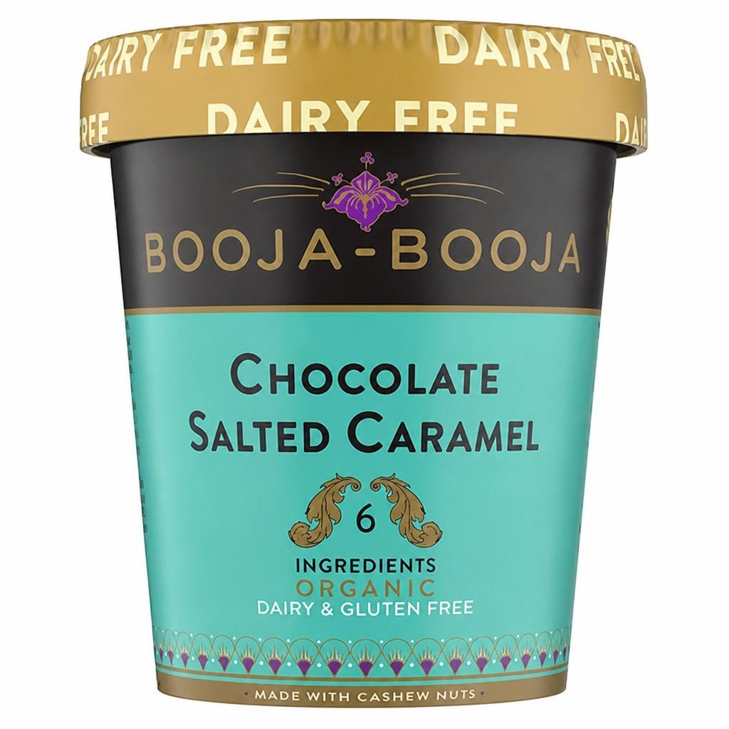 Booja-Booja Vegan Choc Salted Caramel Ice Cream