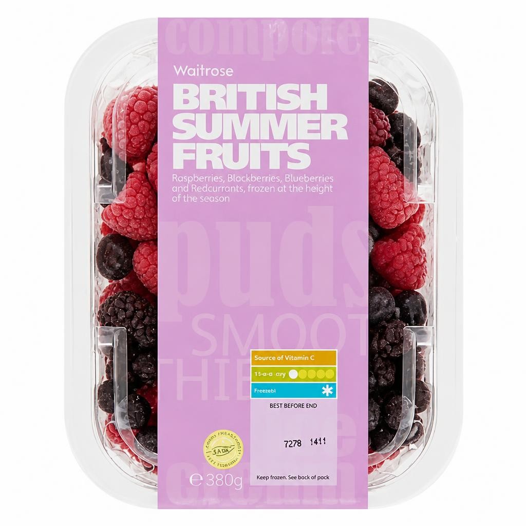 Waitrose Frozen British Summer Fruits