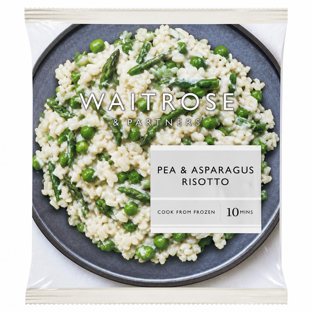 Waitrose Frozen Pea & Asparagus Risotto for 2