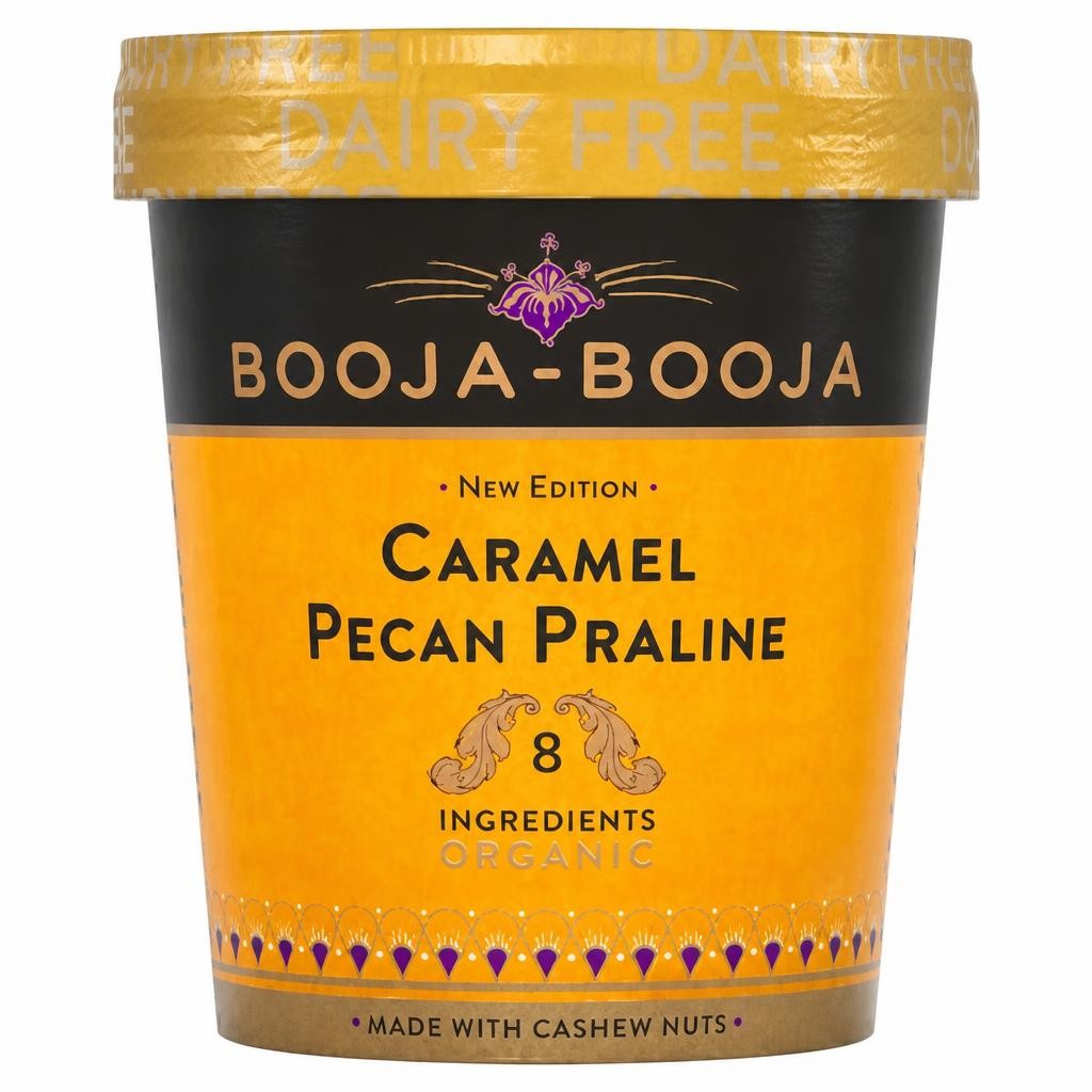 Booja-Booja Vegan Caramel Pecan Ice Cream