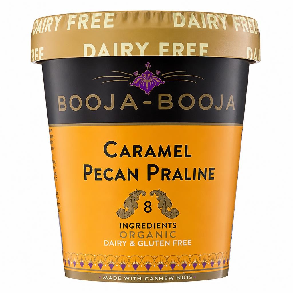 Booja-Booja Vegan Caramel Pecan Ice Cream