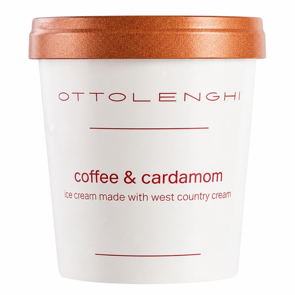 Ottolenghi Coffee & Cardamom Ice Cream