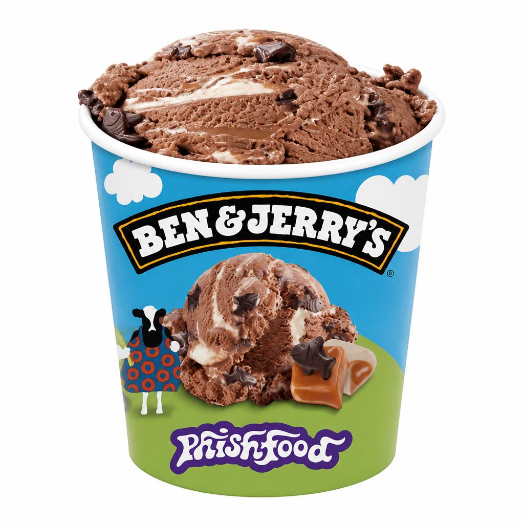 Ben & Jerry's Phish Food Chocolate Ice Cream Tub