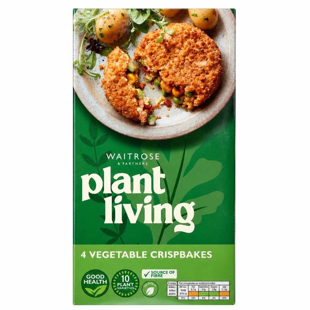 PlantLiving: 4 Frozen Crunchy Vegetable Crispbakes