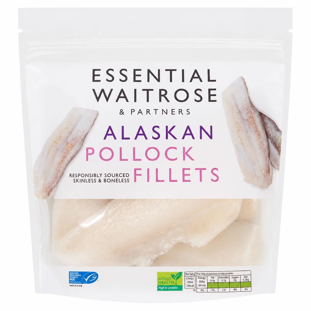Essential Frozen Alaskan Pollock Fillets