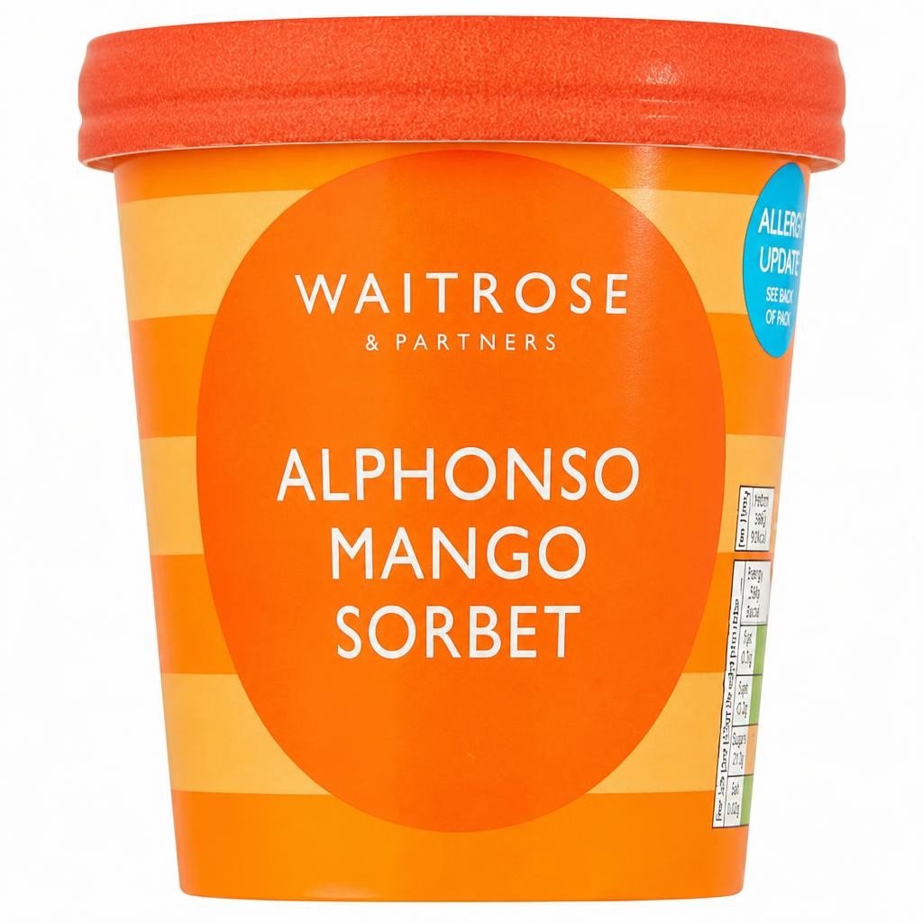 Waitrose Alphonso Mango Sorbet