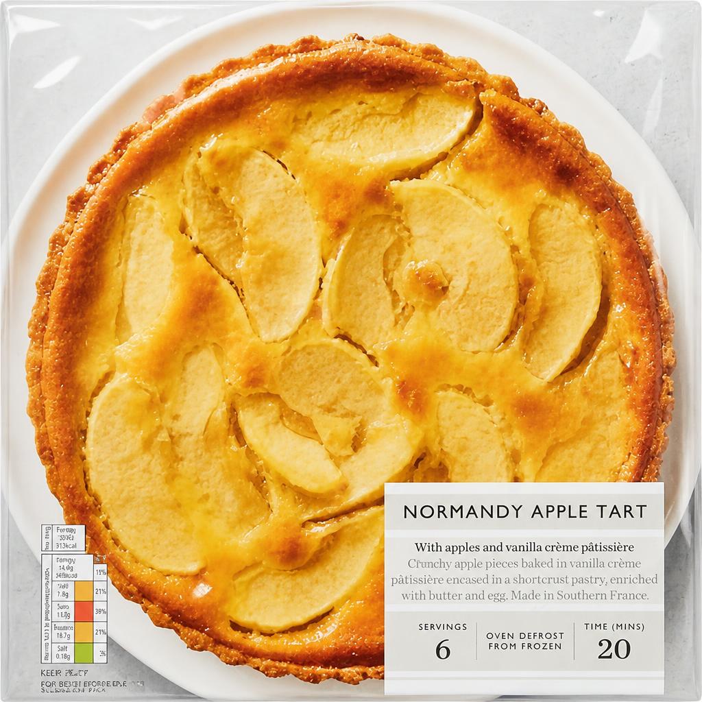 Waitrose Frozen Normandy Apple Tart