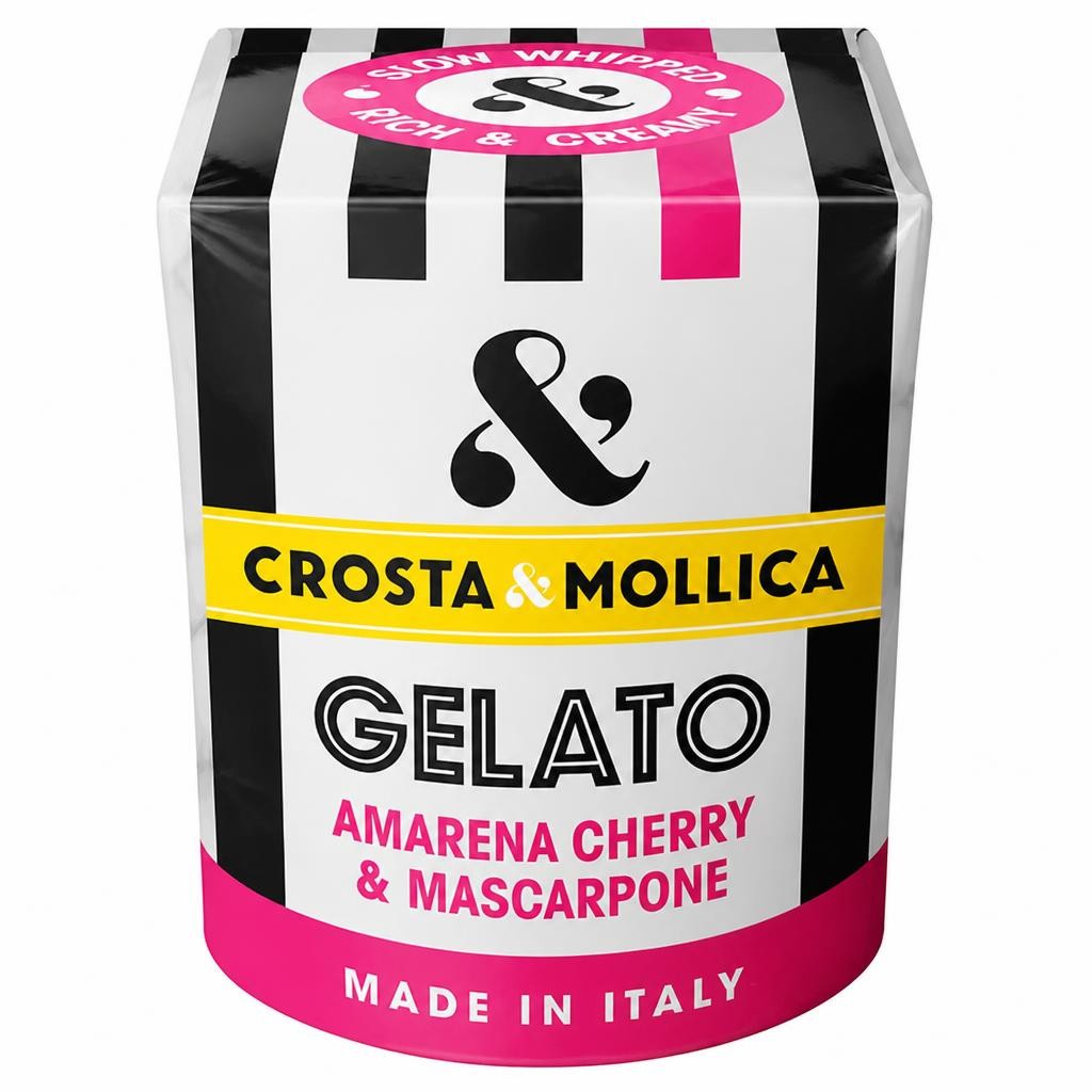 Crosta & Mollica Cherry & Mascarpone Gelato