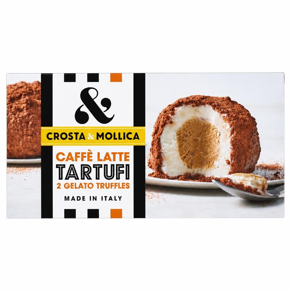 Crosta & Mollica Caffè Latte Tartufi Gelato