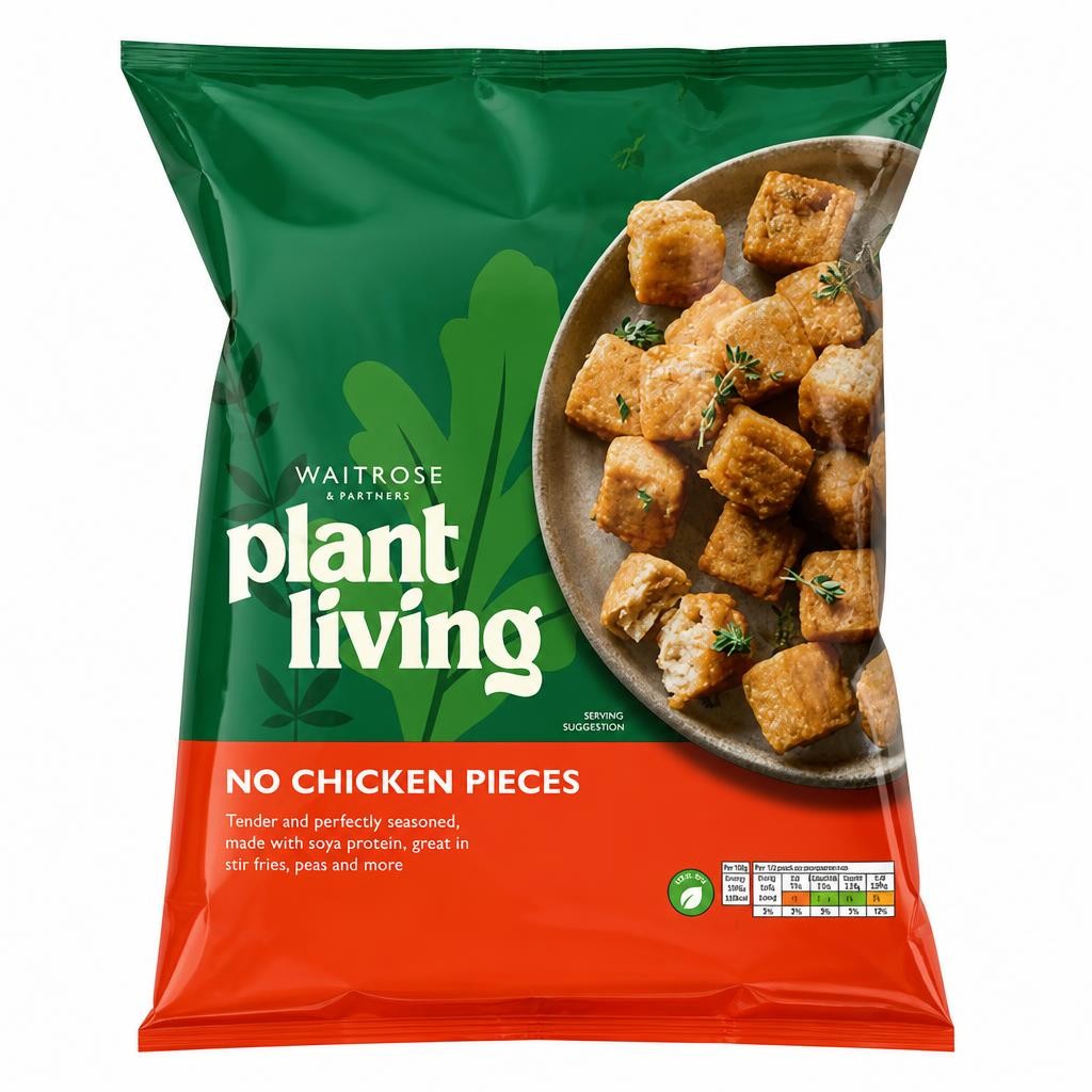 Waitrose PlantLiving No Chicken Pieces