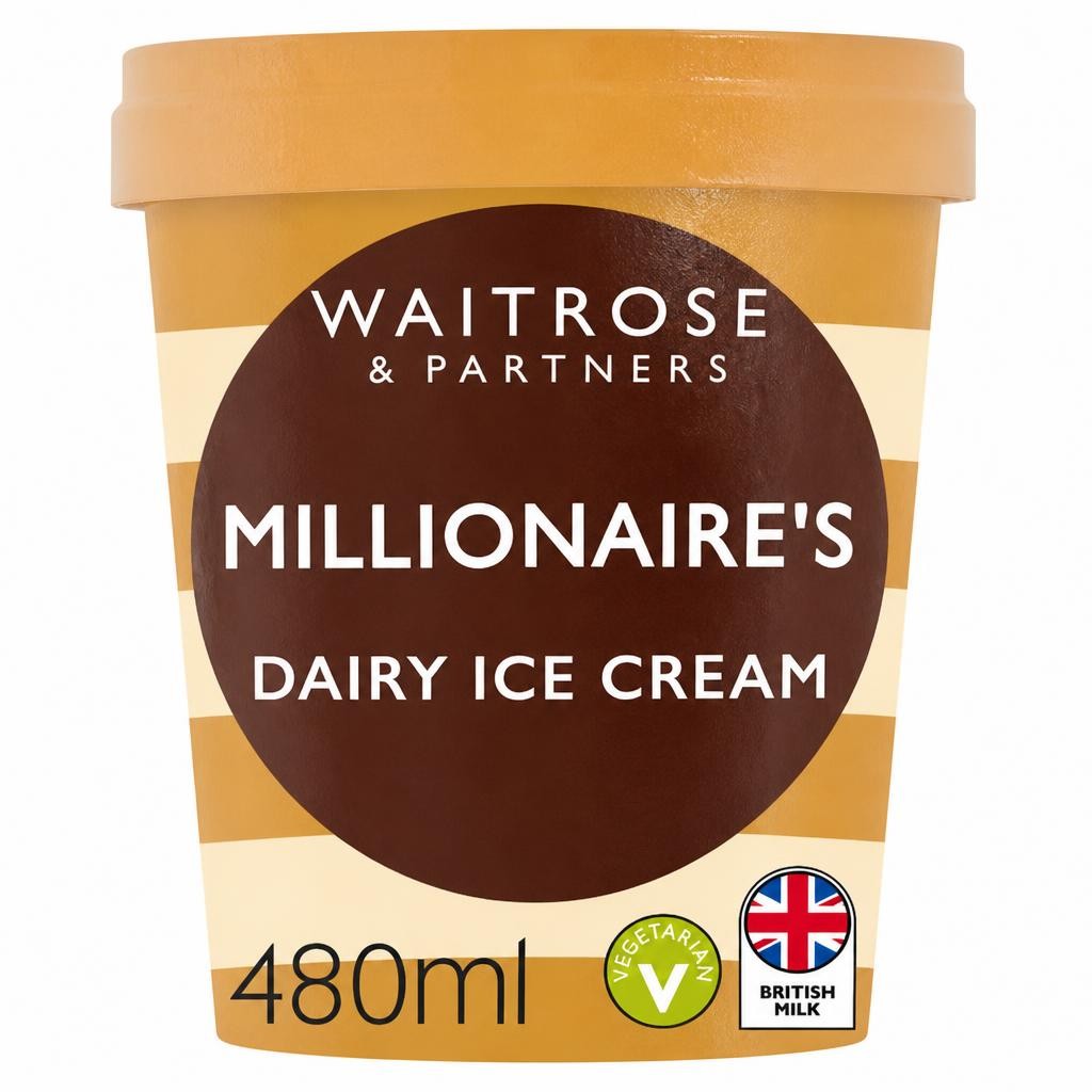 Waitrose Millionaire's Dairy Ice Cream
