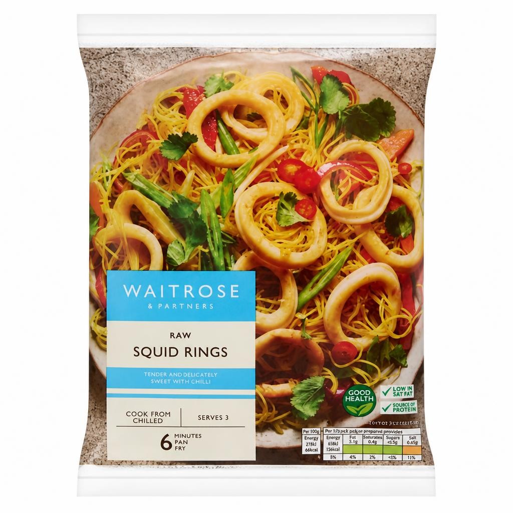 Waitrose Raw Squid Rings