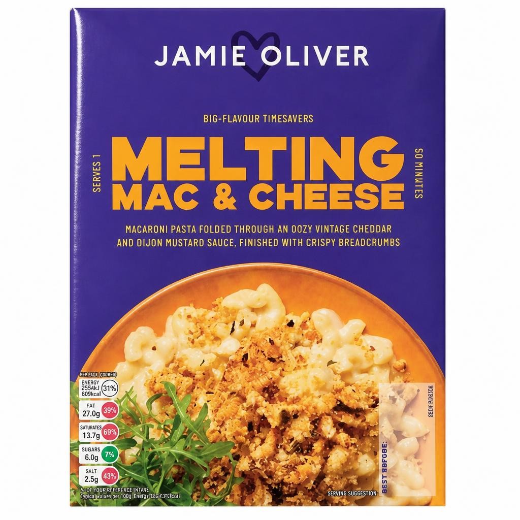 Jamie Oliver Melting Mac & Cheese