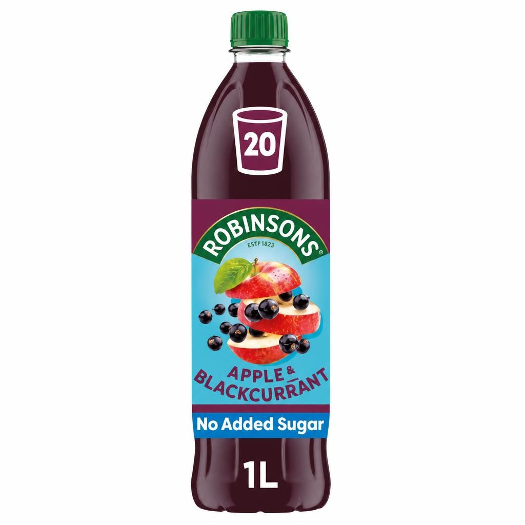 Robinsons Apple & Blackcurrant No Added Sugar Squash