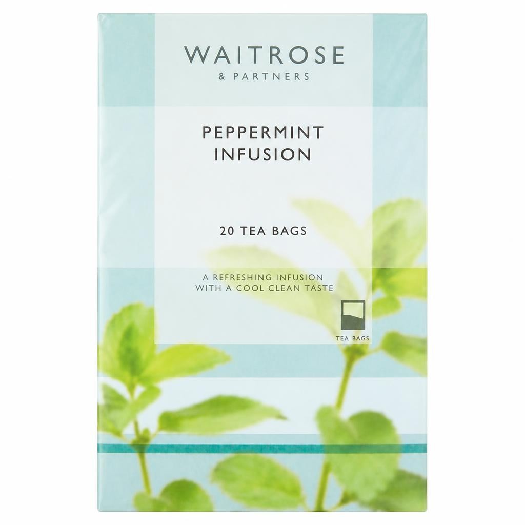 Waitrose Peppermint Infusion 20 Tea Bags