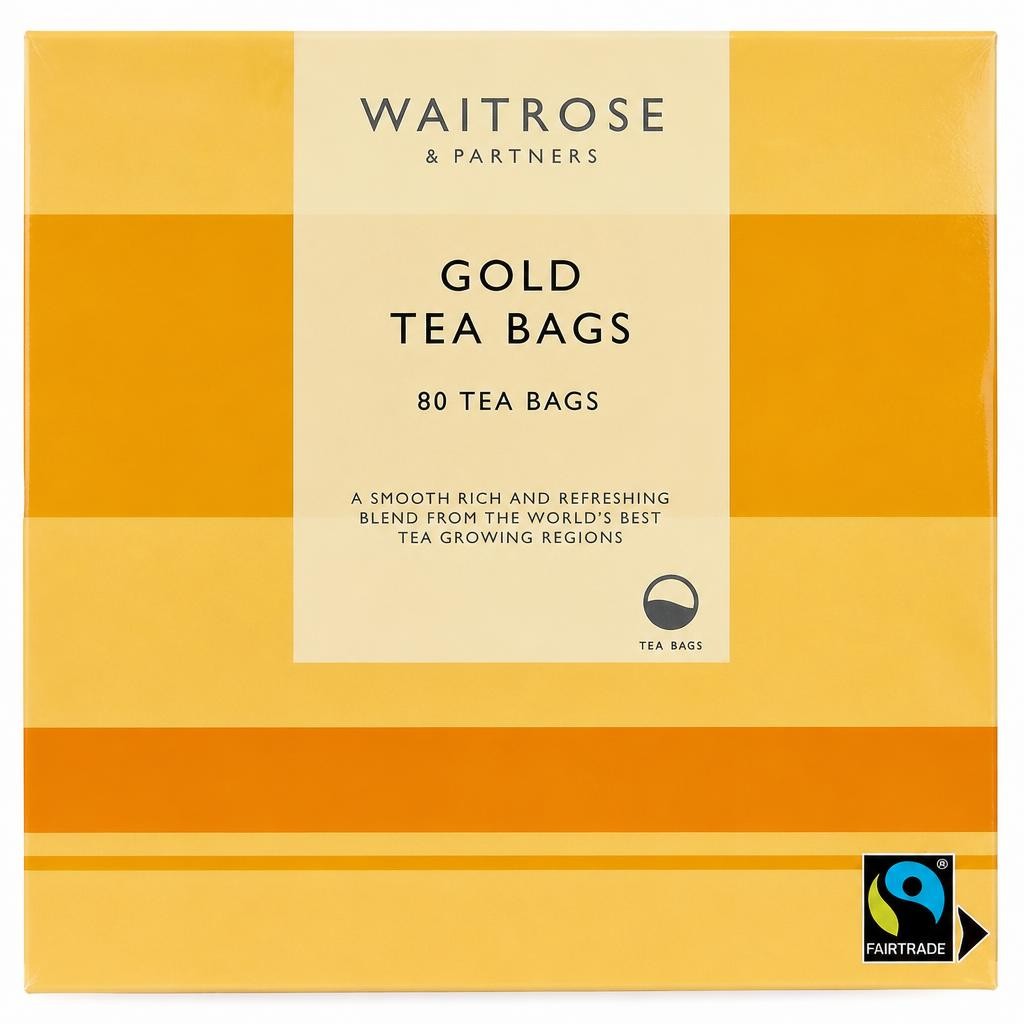 Waitrose Gold 80 Tea Bags