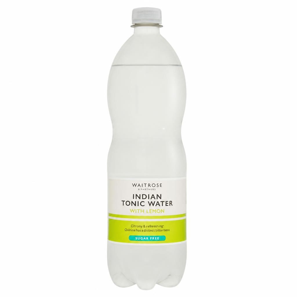 Waitrose Indian Tonic Water with Lemon Sugar Free