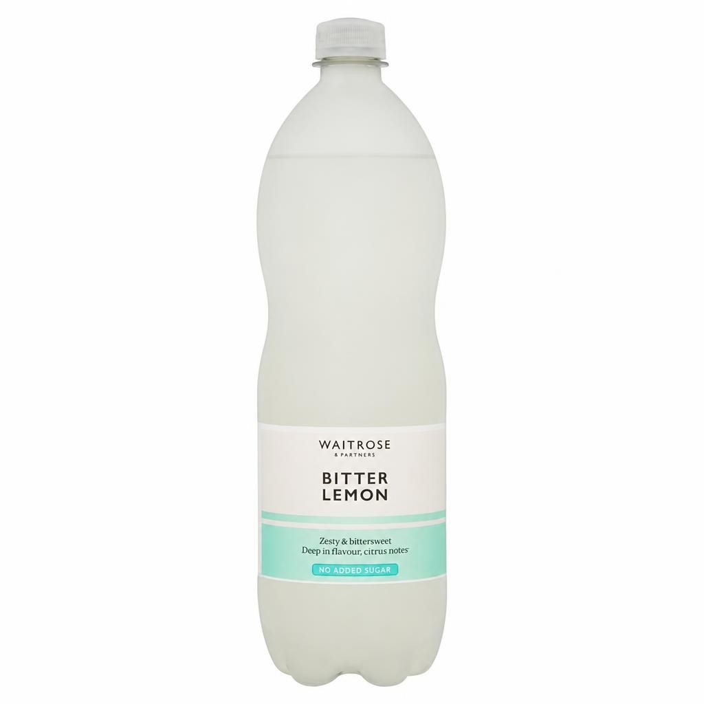 Waitrose Bitter Lemon Sugar Free