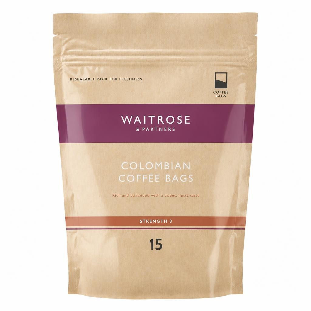 Waitrose Fairtrade Colombian Coffee Bags