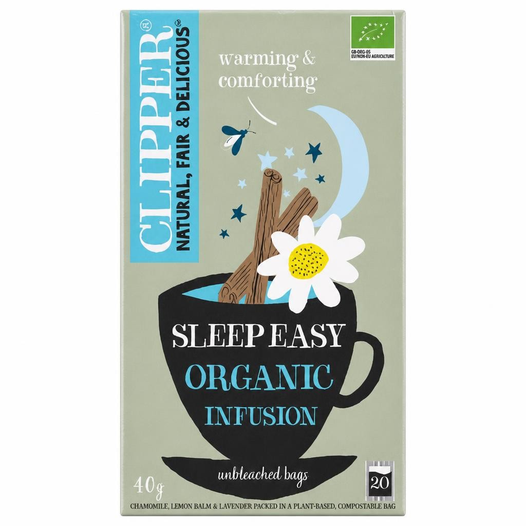Clipper Organic Sleep Easy Herbal Tea Bags 20s