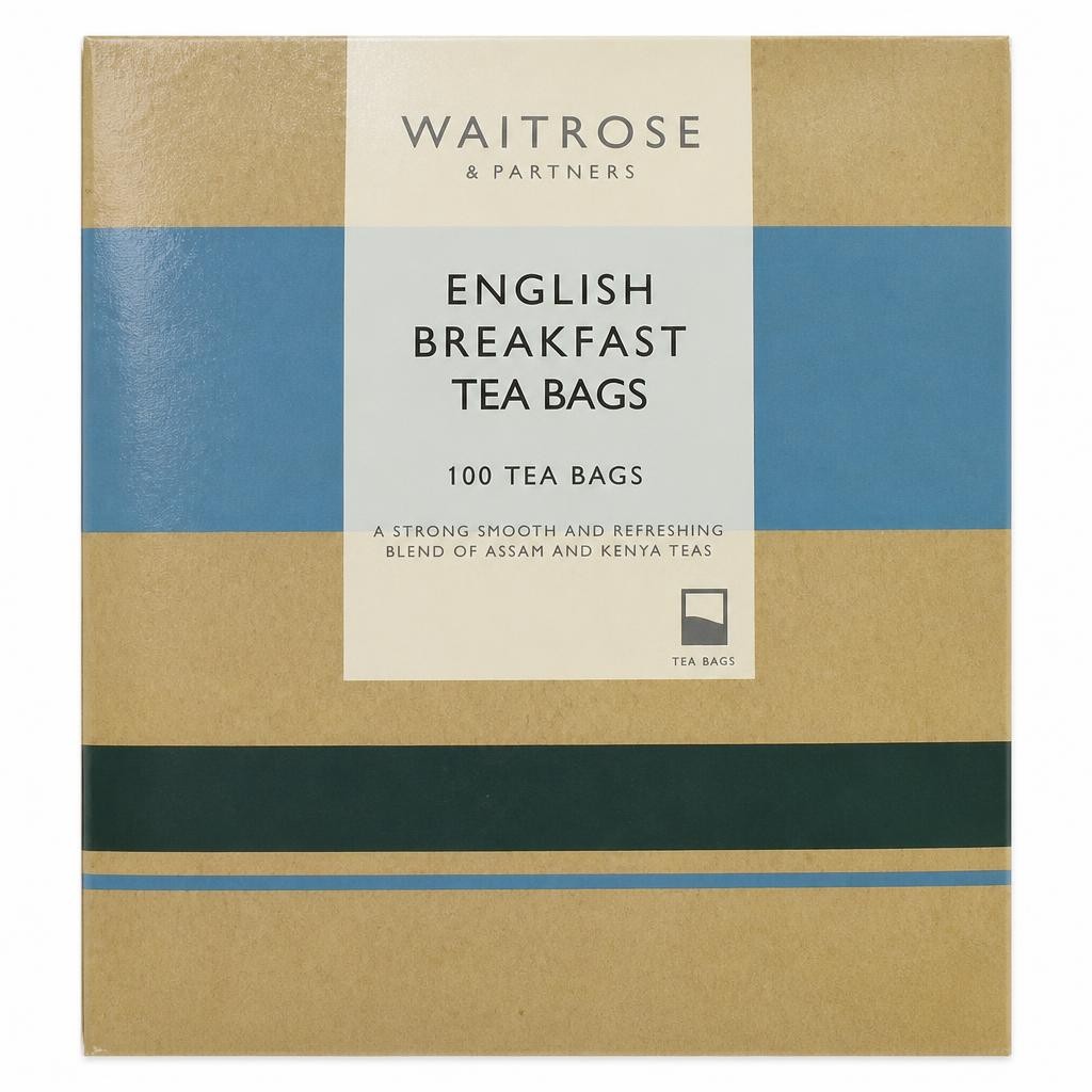 Waitrose English Breakfast 100 Tea Bags