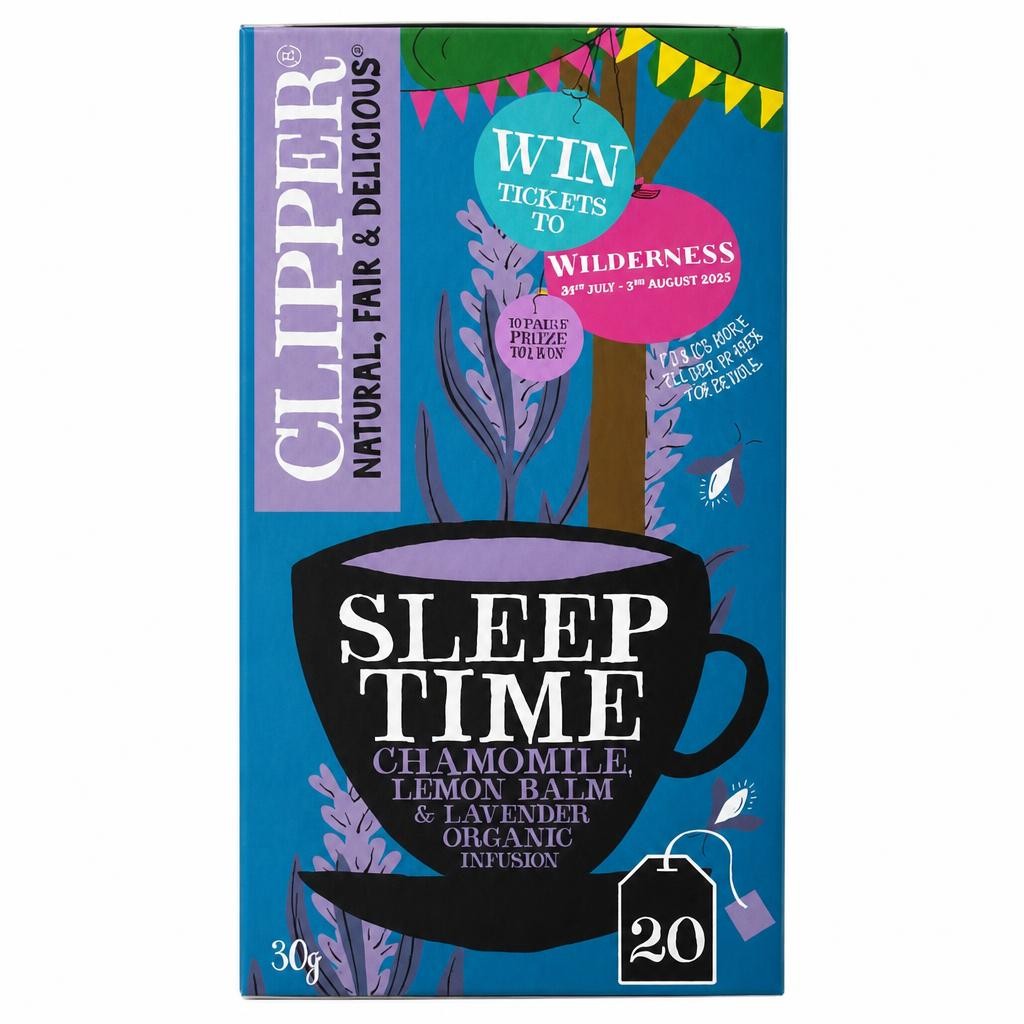 Clipper Organic Sleep Time Chamomile & Lavender 20 Tea Bags