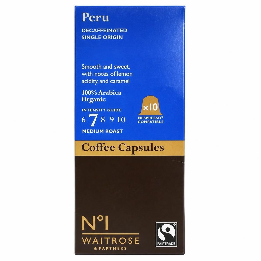 No.1 Peru Decaf Coffee Capsules