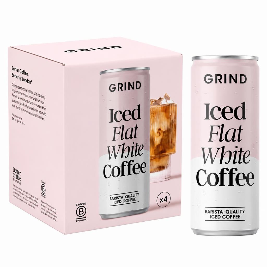 Grind Iced Flat White Coffee