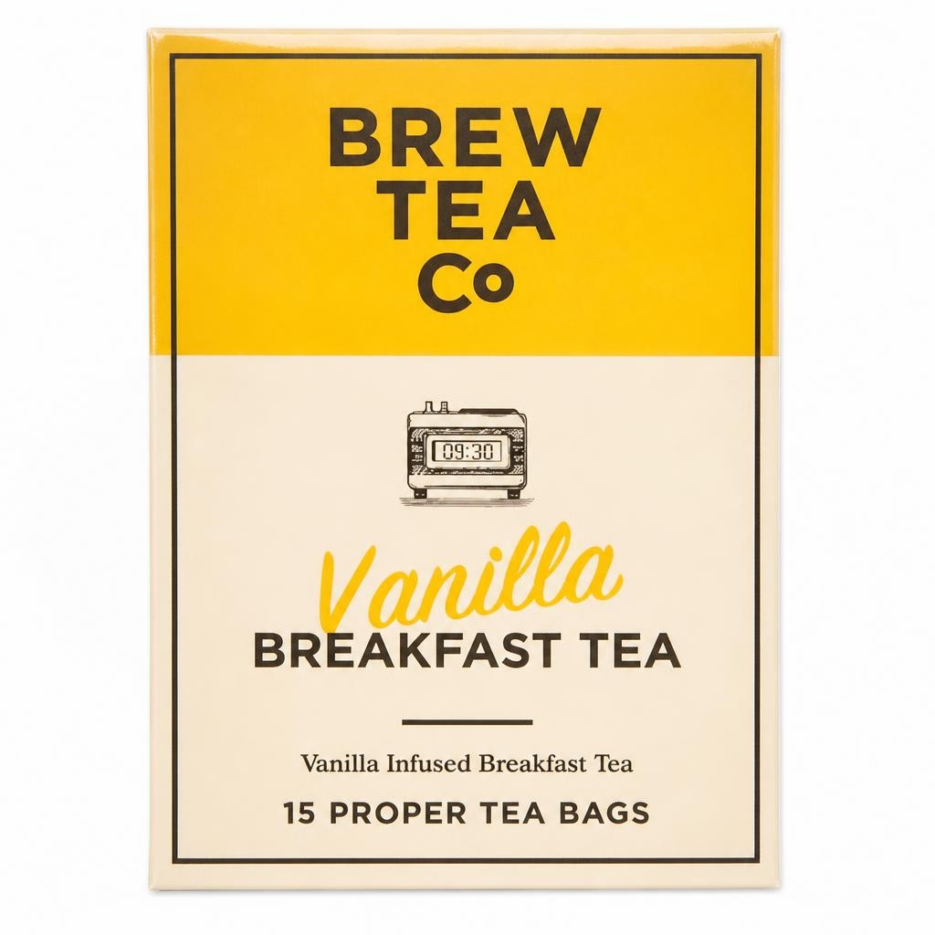 Brew Tea Co Vanilla Breakfast Tea 15s