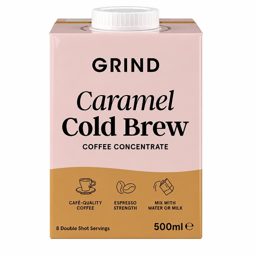 Grind Caramel Cold Brew Coffee Concentrate