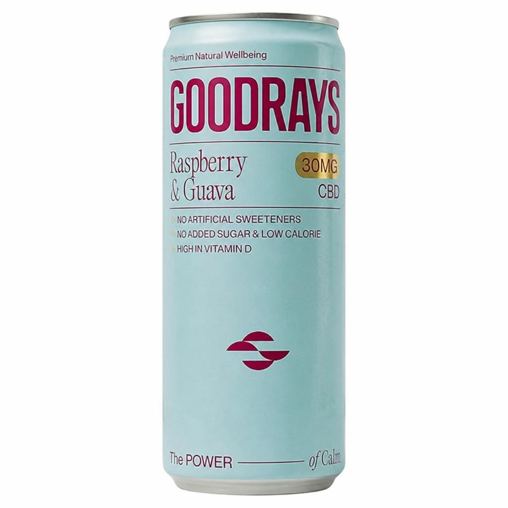Goodrays CBD Drink Raspberry & Guava