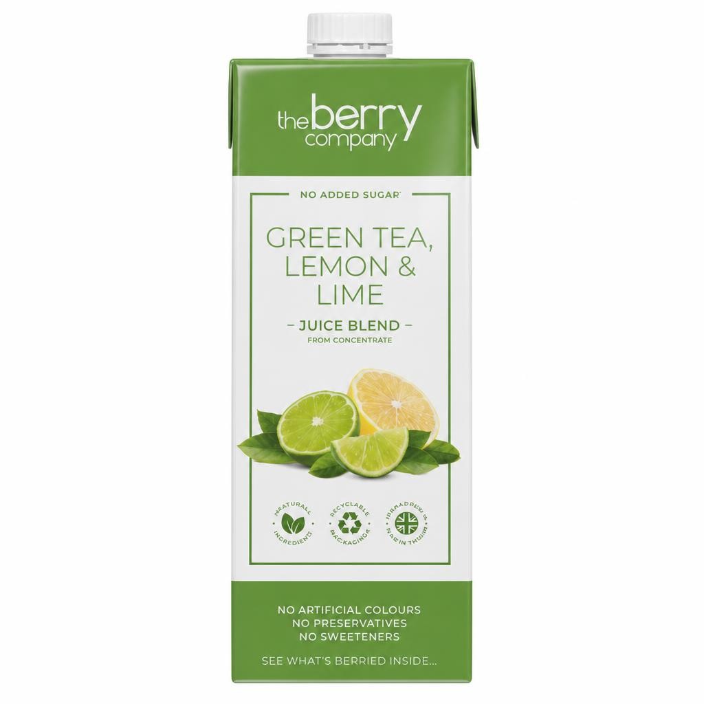 TheBerryCo Green Tea Lemon & Lime