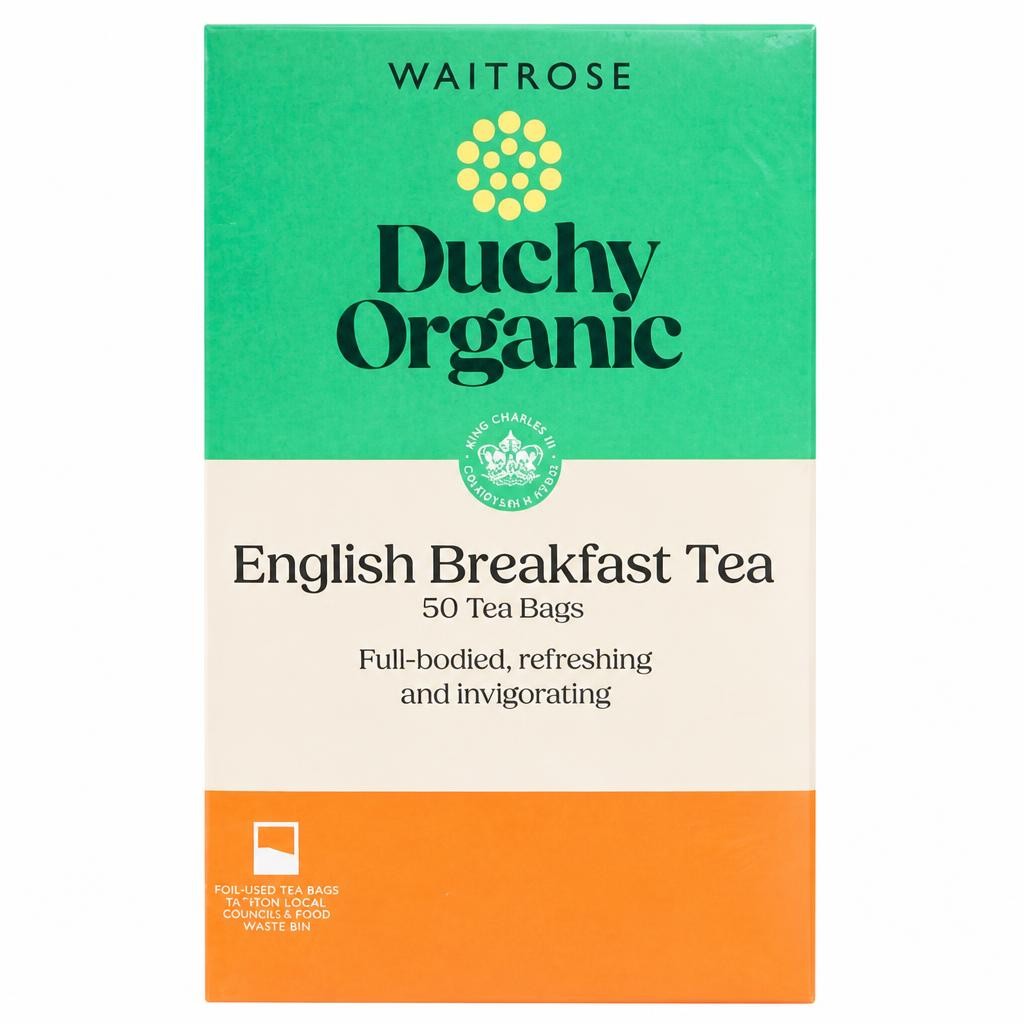 Duchy Organic English Breakfast Tea 50 Tea Bags
