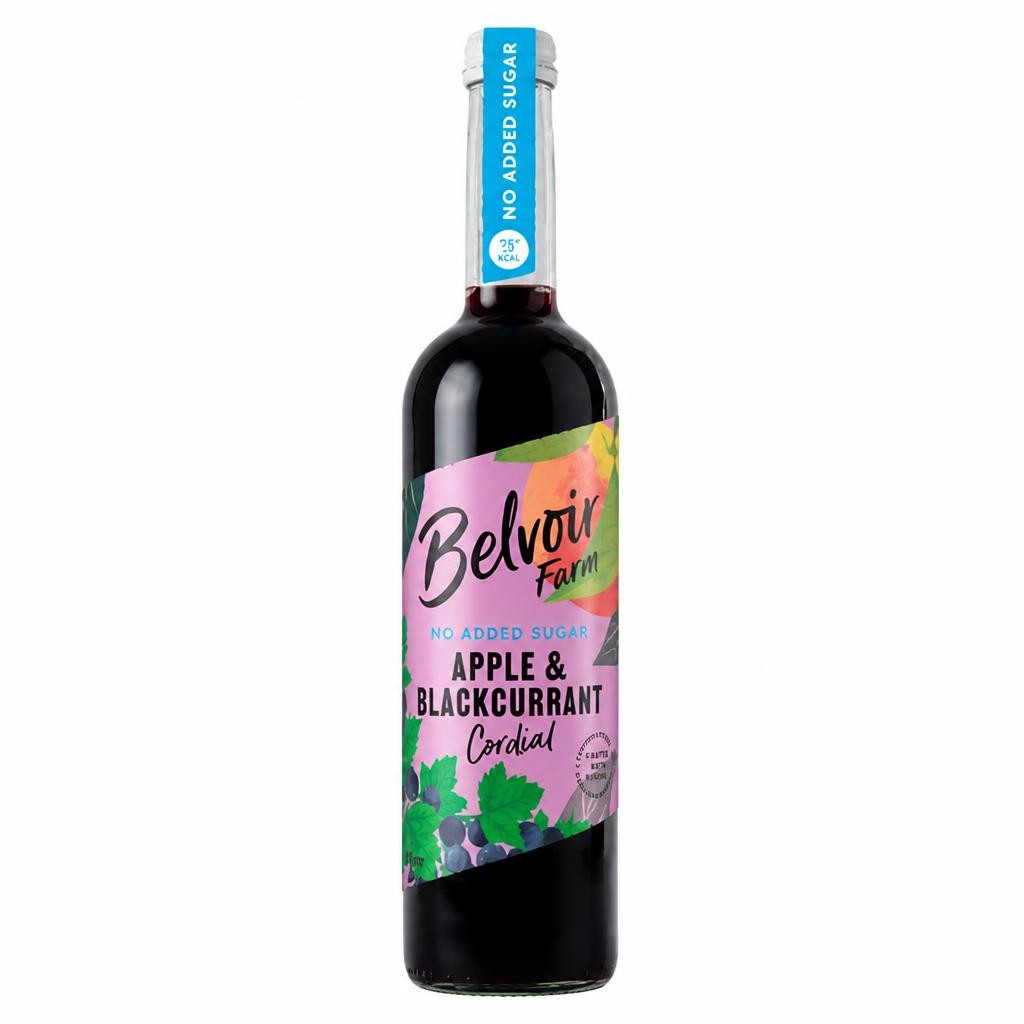 Belvoir Apple & Blackcurrant No Added Sugar Cordial
