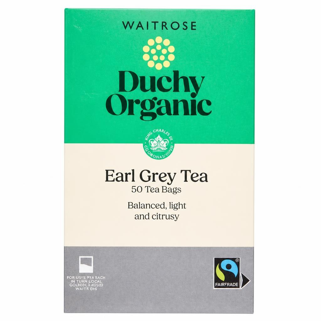 Duchy Organic Earl Grey Tea 50 Tea Bags