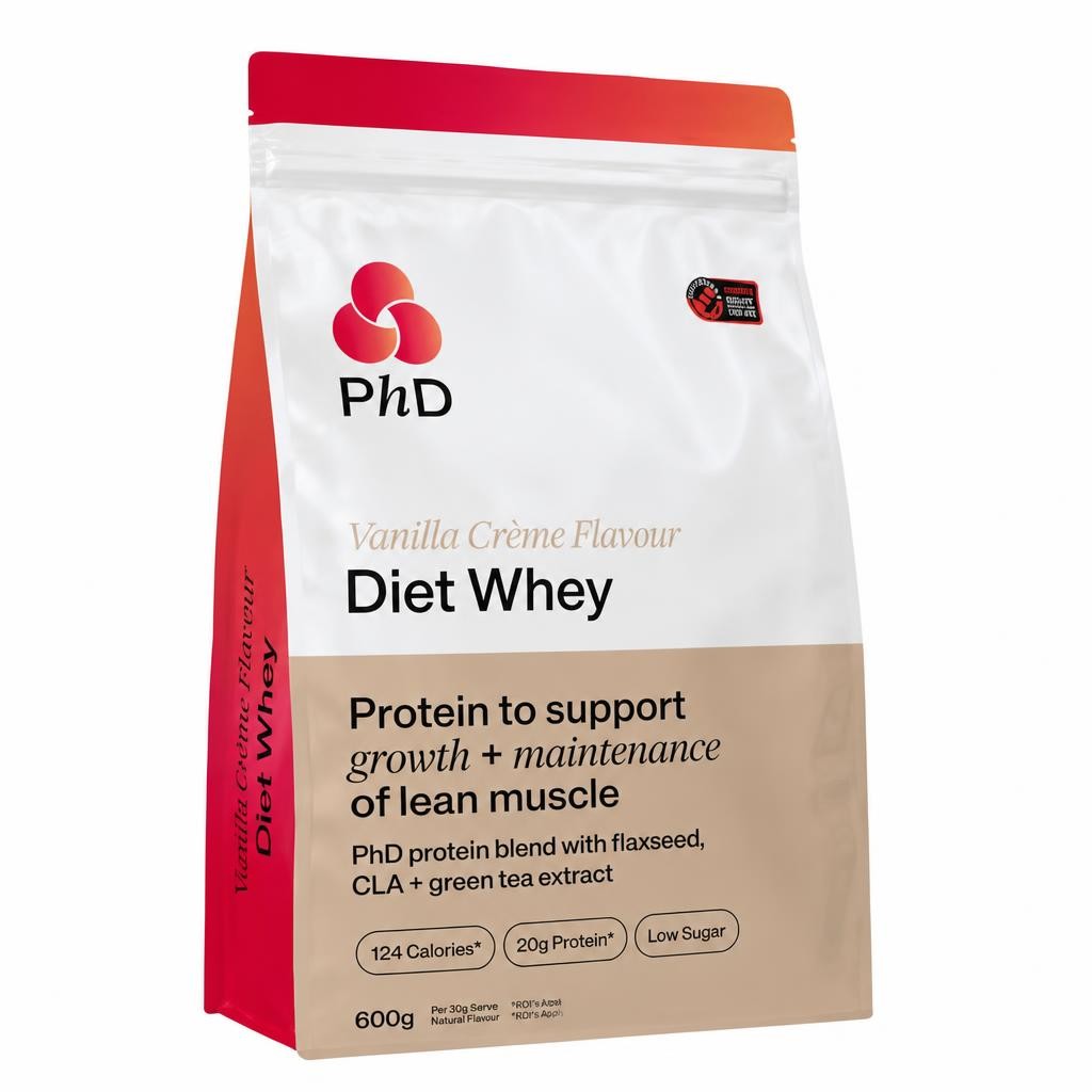 PhD Diet Whey Powder Vanilla Creme