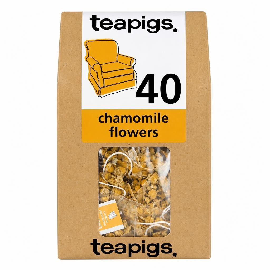 Teapigs Chamomile Flowers 40 Tea Temples