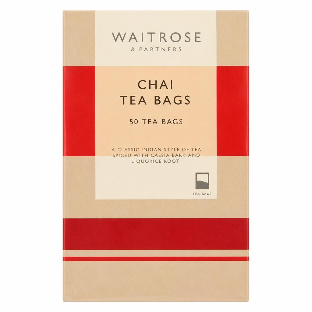 Waitrose Chai 50 Tea Bags