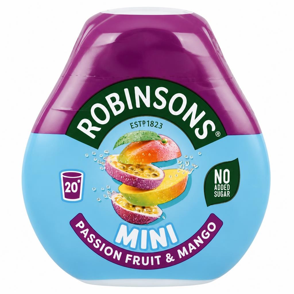 Robinsons Mini No Added Sugar Passionfruit & Mango Squash