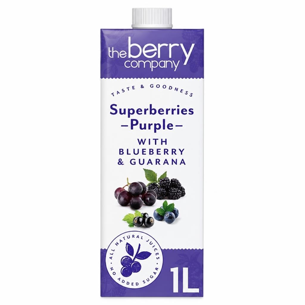 The Berry Company Superberries Purple Juice