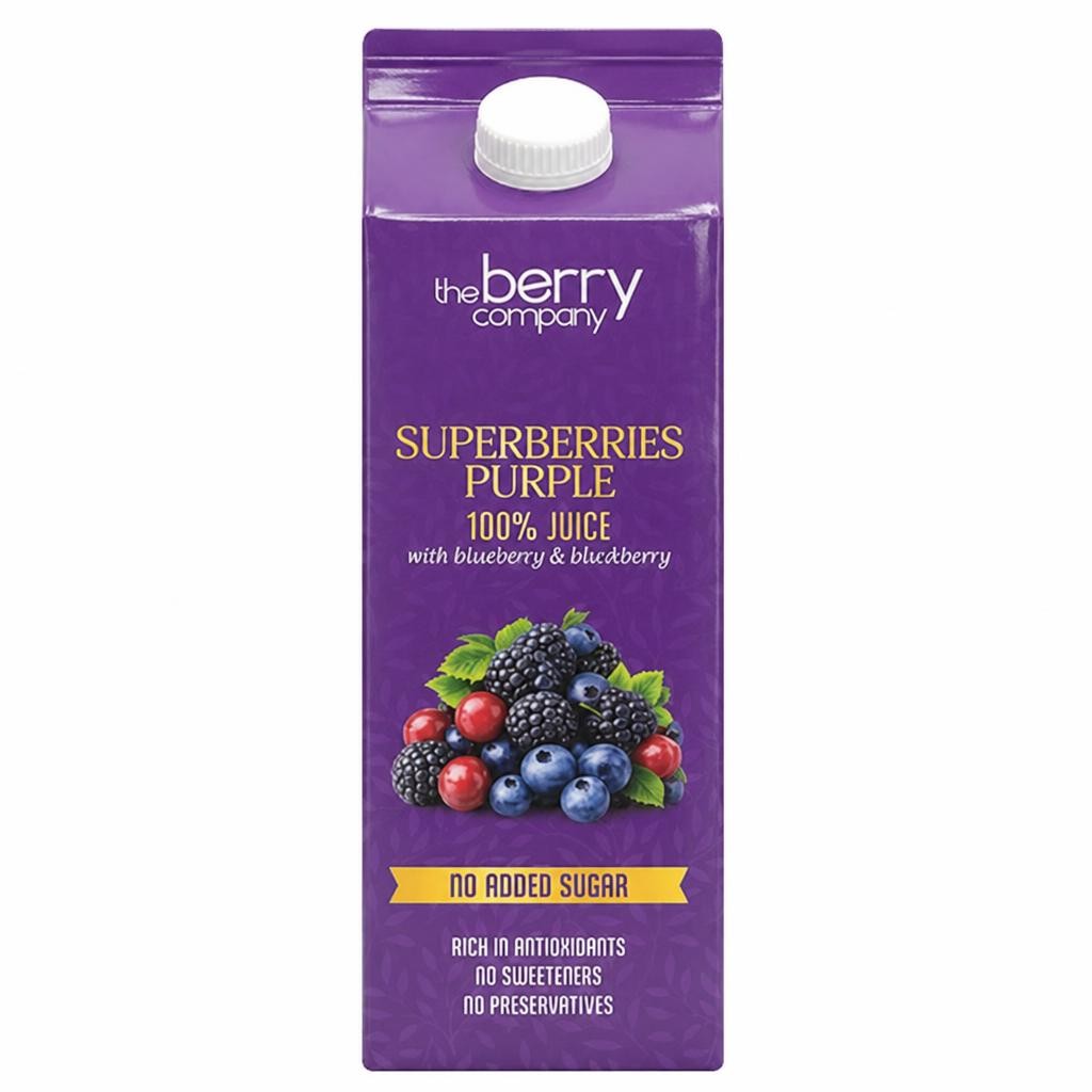 The Berry Company Superberries Purple Juice