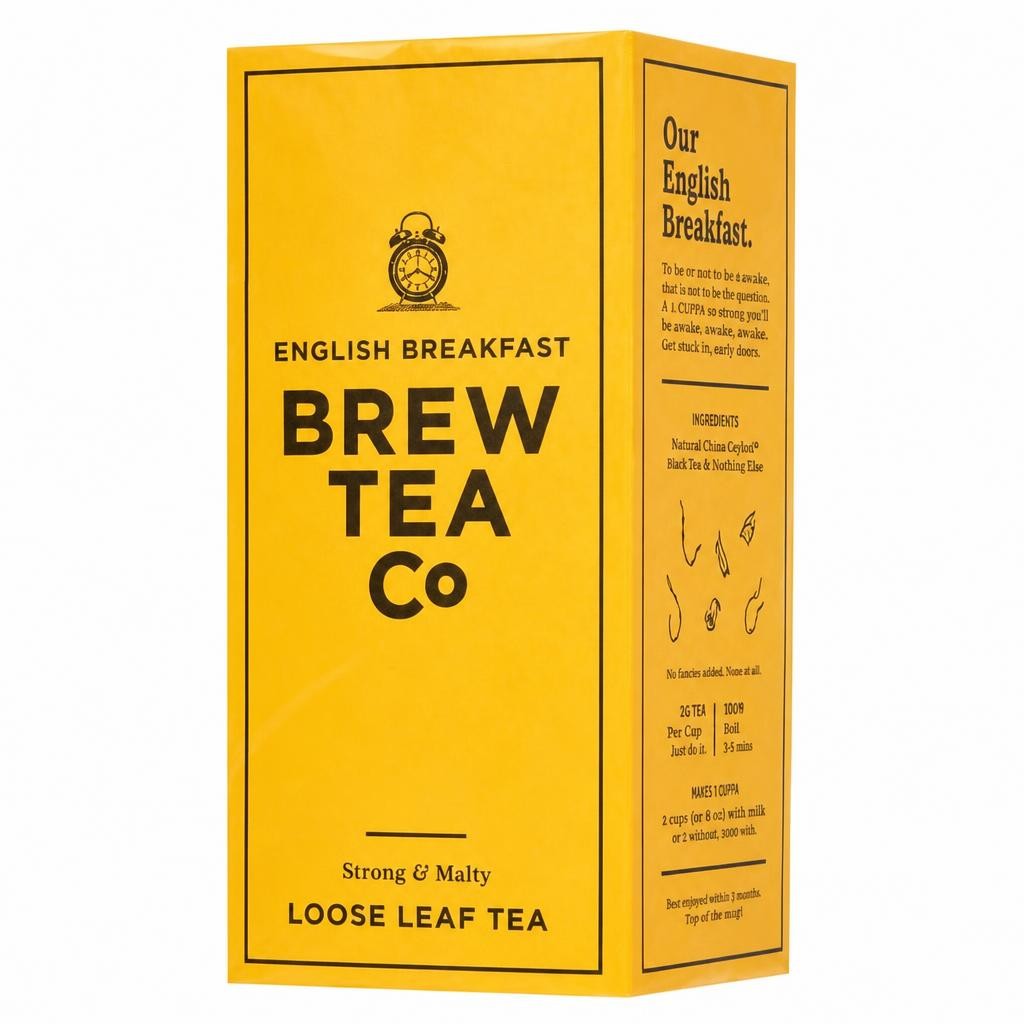 Brew Tea Co English Breakfast Loose Leaf