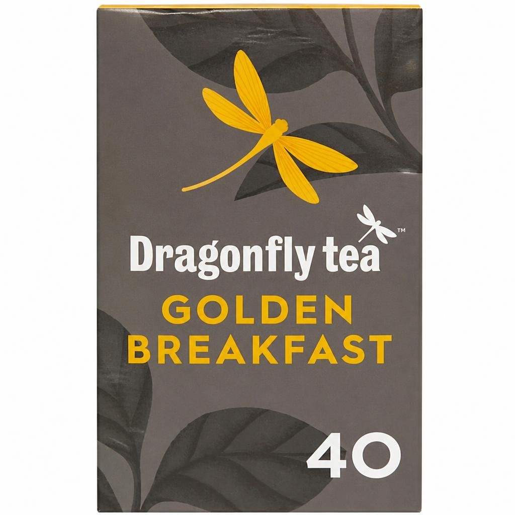 Dragonfly Golden Breakfast Tea 40s