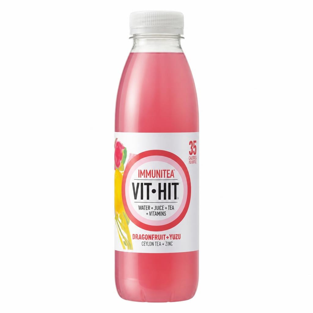 VITHIT Immunitea Dragonfruit, Yuzu, Cleyon Tea & Zinc