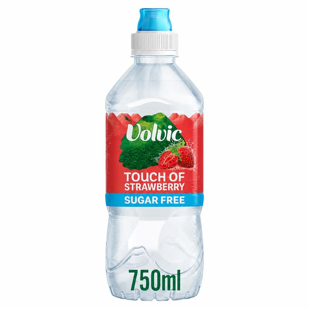 Volvic Touch of Strawberry Sugar Free Flavoured Water