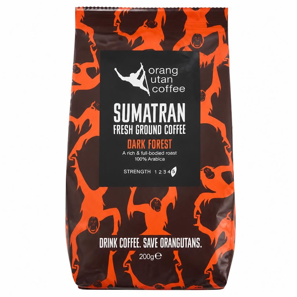 Orang Utan Coffee Sumatran Coffee Dark Forest